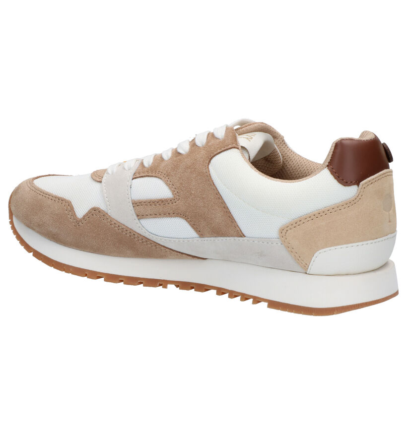 Faguo Ivy Witte Sneakers in nubuck (274843)