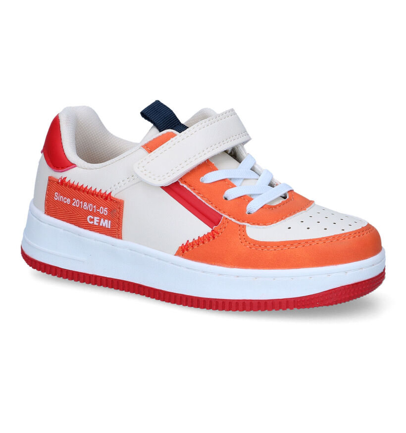 CEMI Oranje Sneakers voor meisjes, jongens (319965)