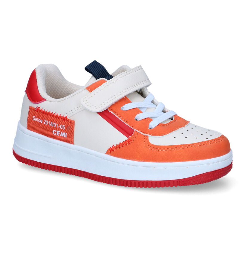 CEMI Baskets basses en Orange pour filles, garçons (319965)