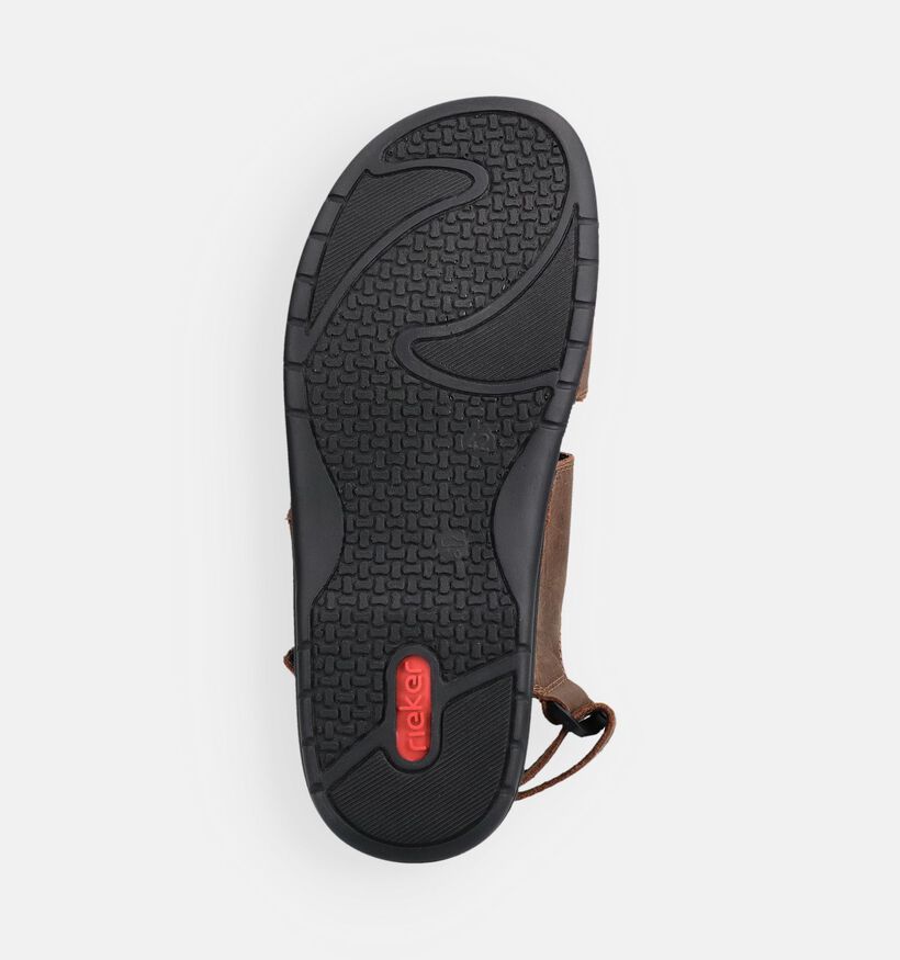 Rieker Sandales en Marron pour hommes (370507)