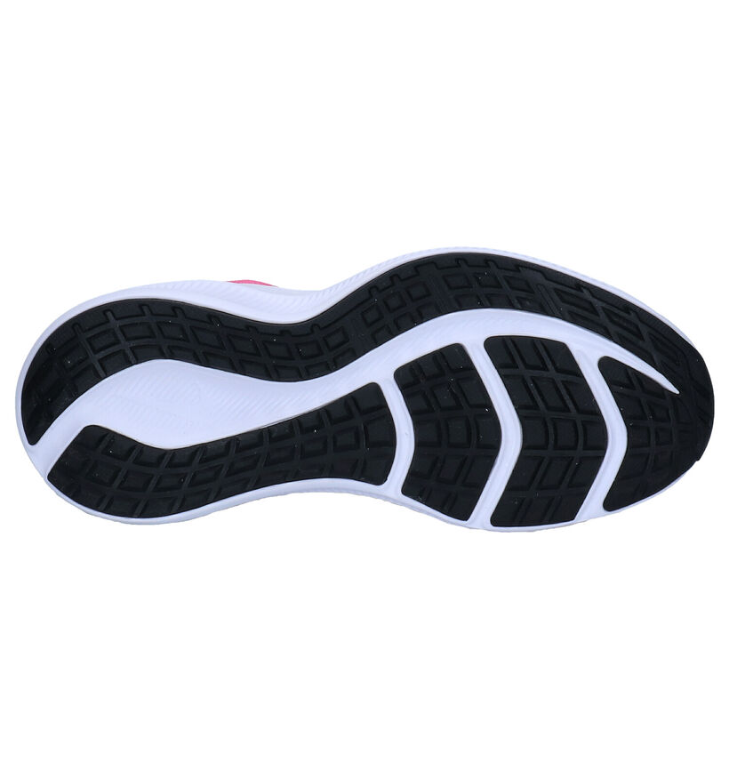 Nike Downshifter 10 PS Roze Sneakers in stof (277542)
