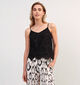 Pieces Vilde Zwart Topje voor dames (351106)