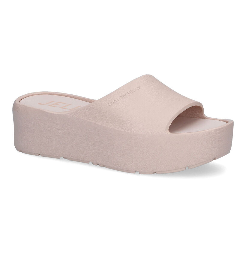 Lemon Jelly Sunny Roze Badslippers in kunststof (310278)