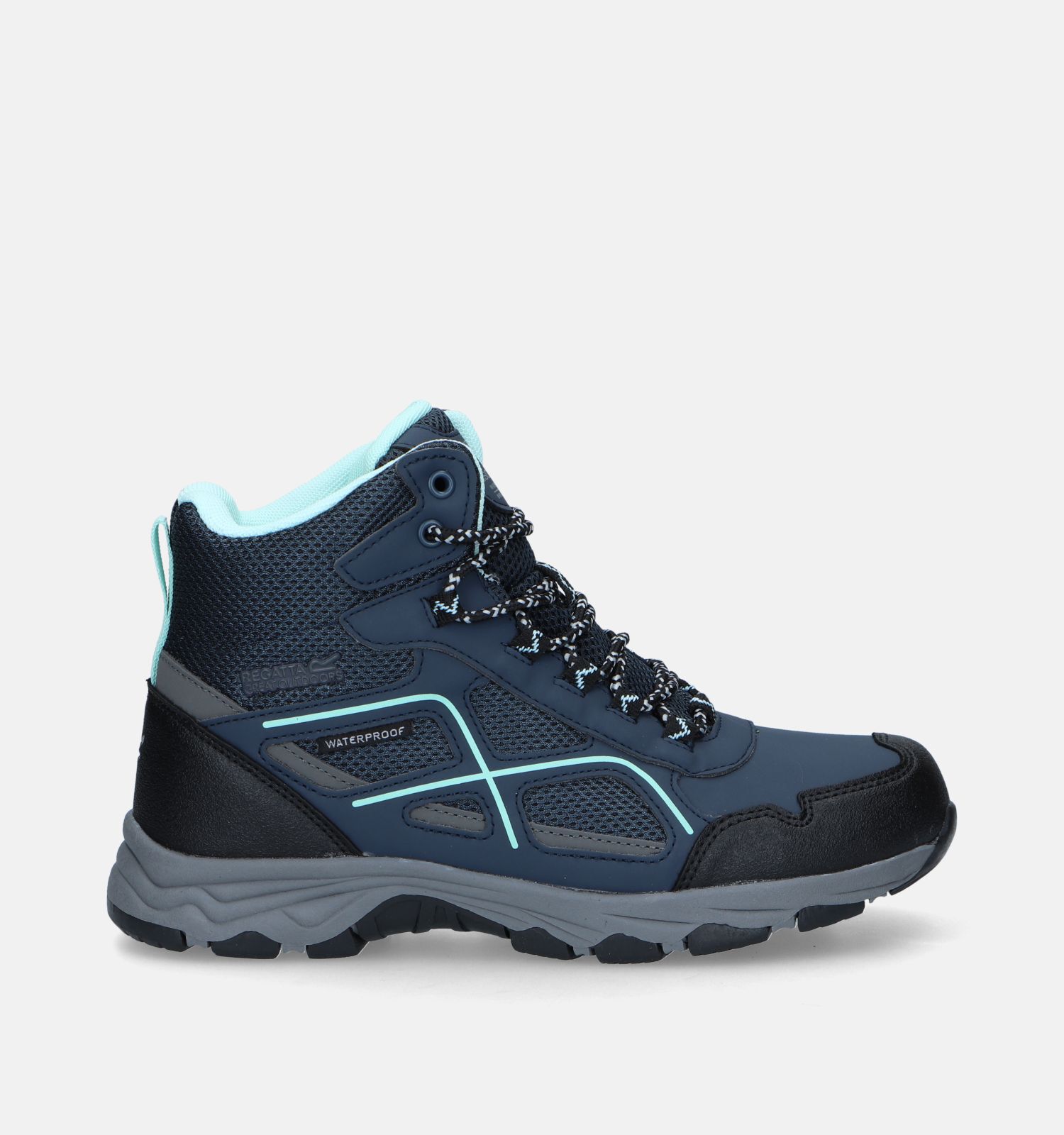 Regatta Lady Vendeavour Blauwe Wandelschoenen Dames Outdoorschoenen Online op TORFS.BE