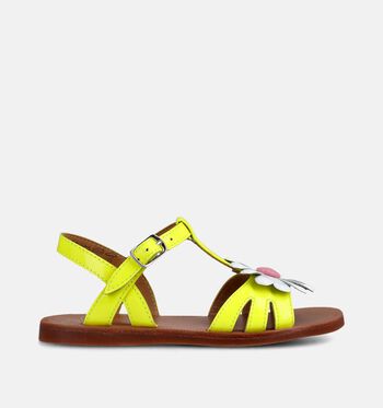Pom d'Api Sandalen Geel/Roze