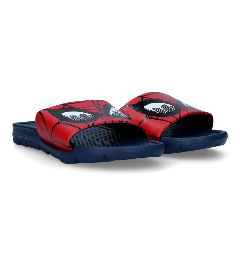 Spiderman Blauwe Badslippers in kunststof (320975)