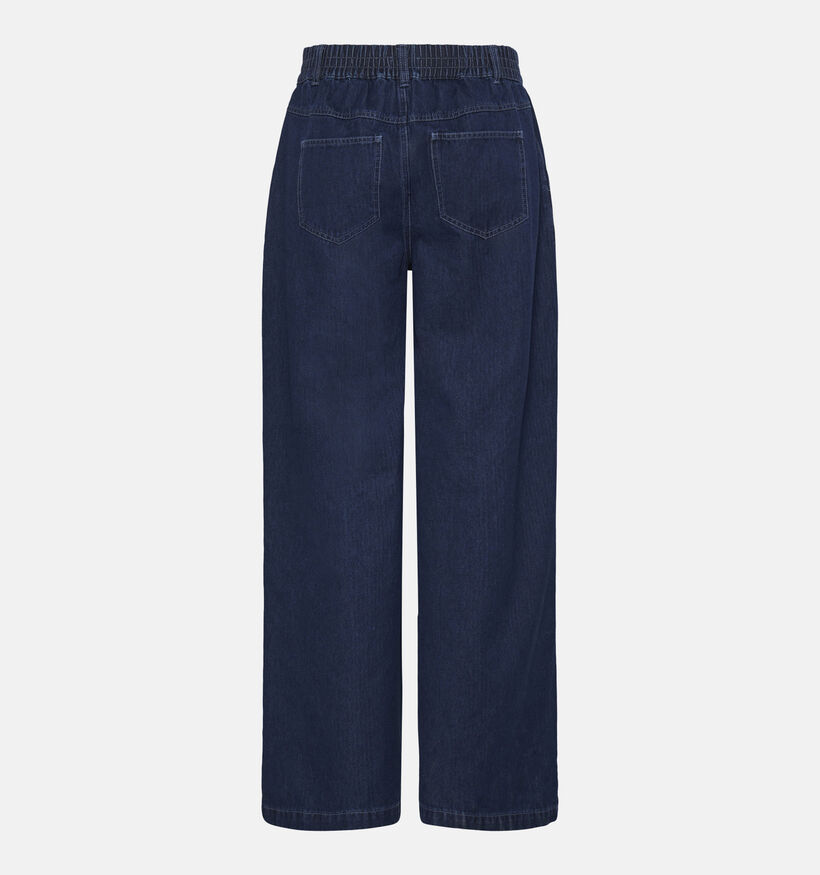 Fransa Holli Donkerblauwe Straight Leg Jeans voor dames (377898)