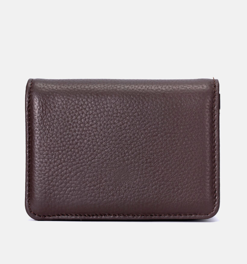 Crinkles Porte-monnaie zippé en Marron pour femmes (365769)