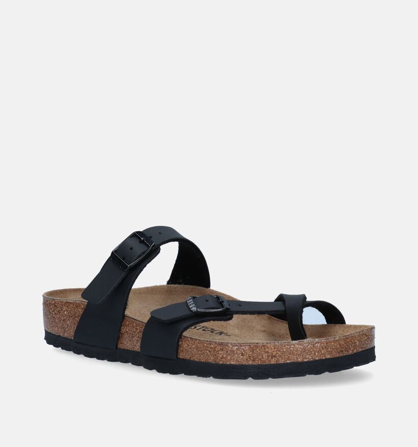 Birkenstock Mayari Zwarte Teenslippers voor dames (338056)