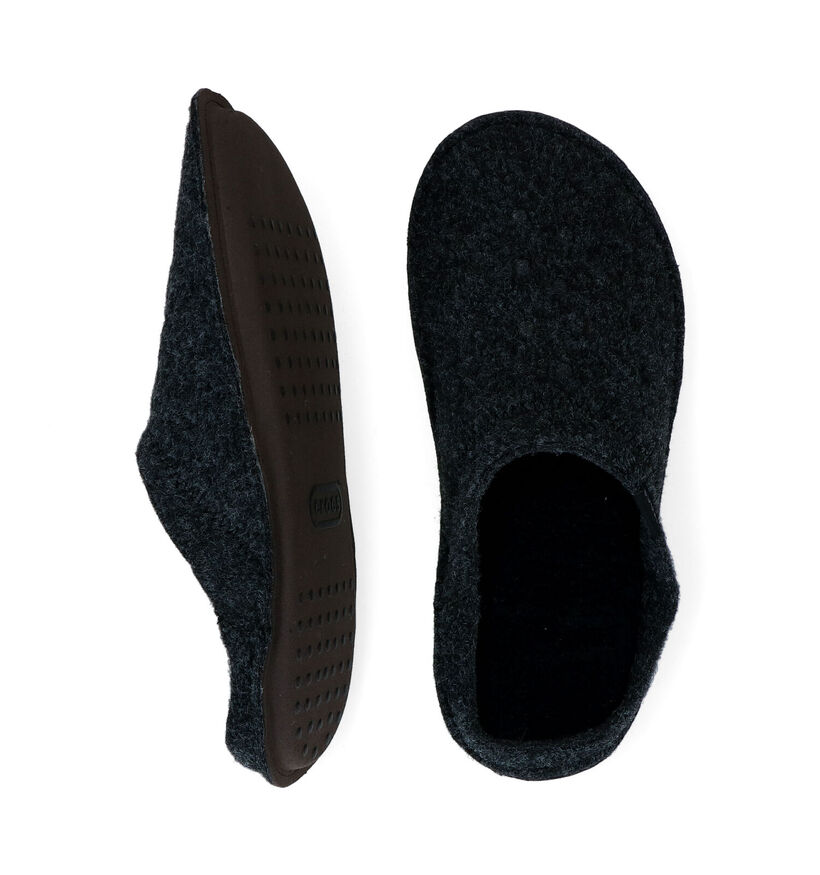 Crocs Classic Slipper Pantoufles en Noir en textile (298344)