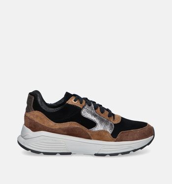 Xsensible Golden Gate Low Sneakers Bruin/Groen