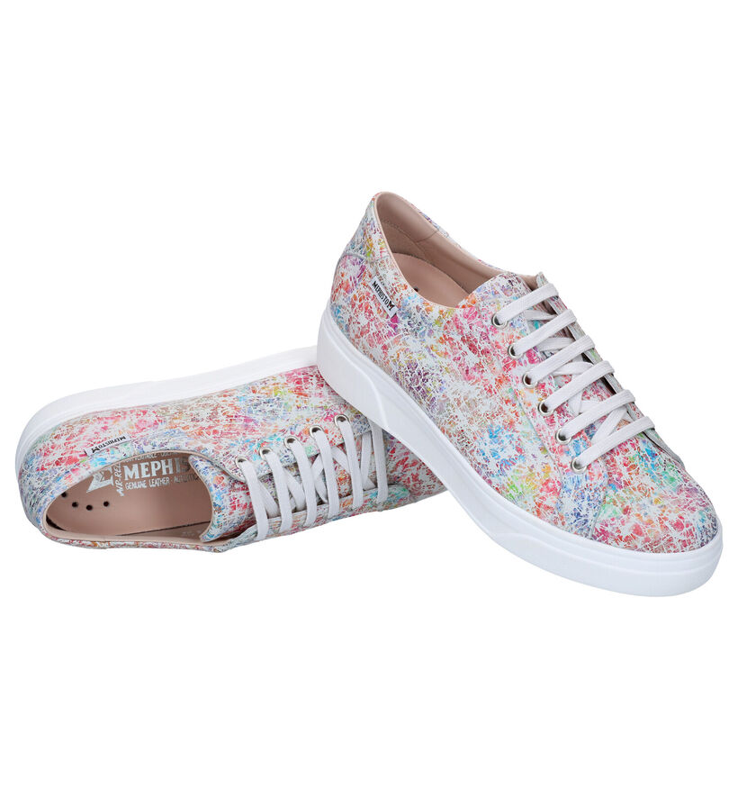 Mephisto Fanya Chaussures à lacets en Multicolore en cuir (287423)