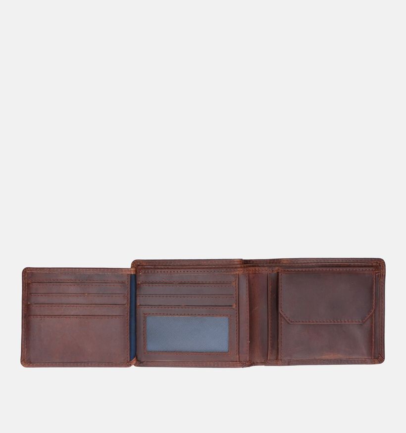 Maverick Portefeuille en Brun pour hommes (358808)