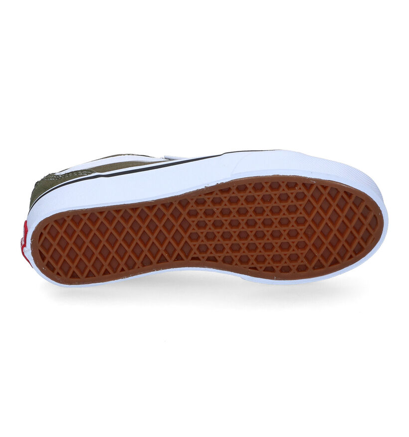 Vans Filmore Baskets en Vert kaki en daim (303042)