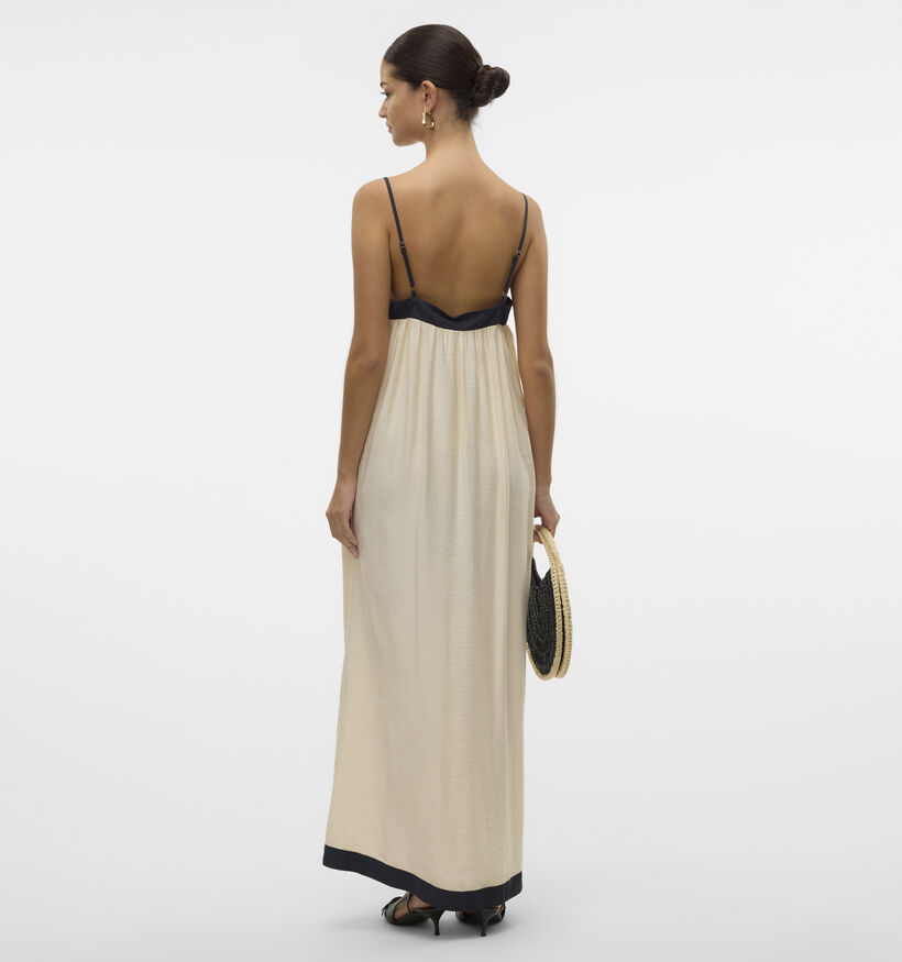 Vero Moda Denise Beige Maxi jurk voor dames (358792)