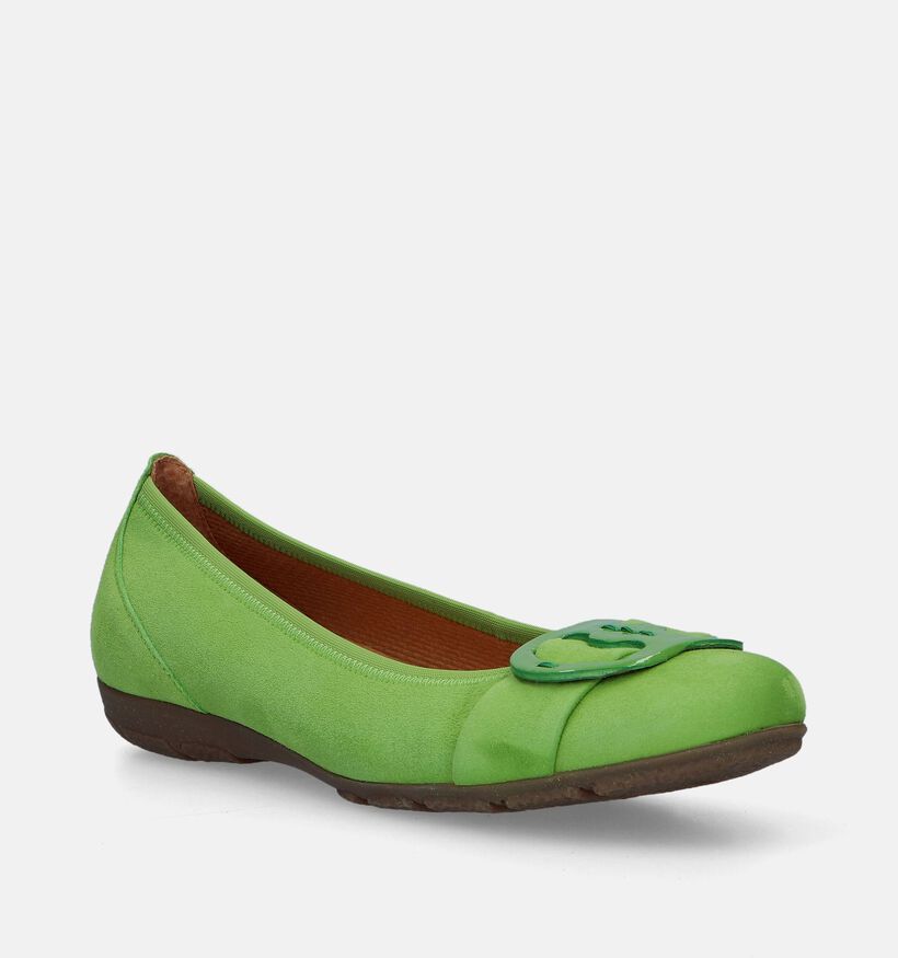 Gabor Hovercraft Ballerines en Vert pour femmes (339506)