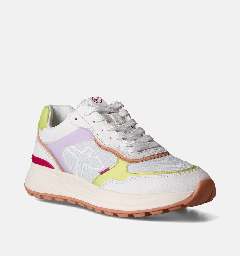 Tamaris Witte Sneakers voor dames (351594) - geschikt voor steunzolen