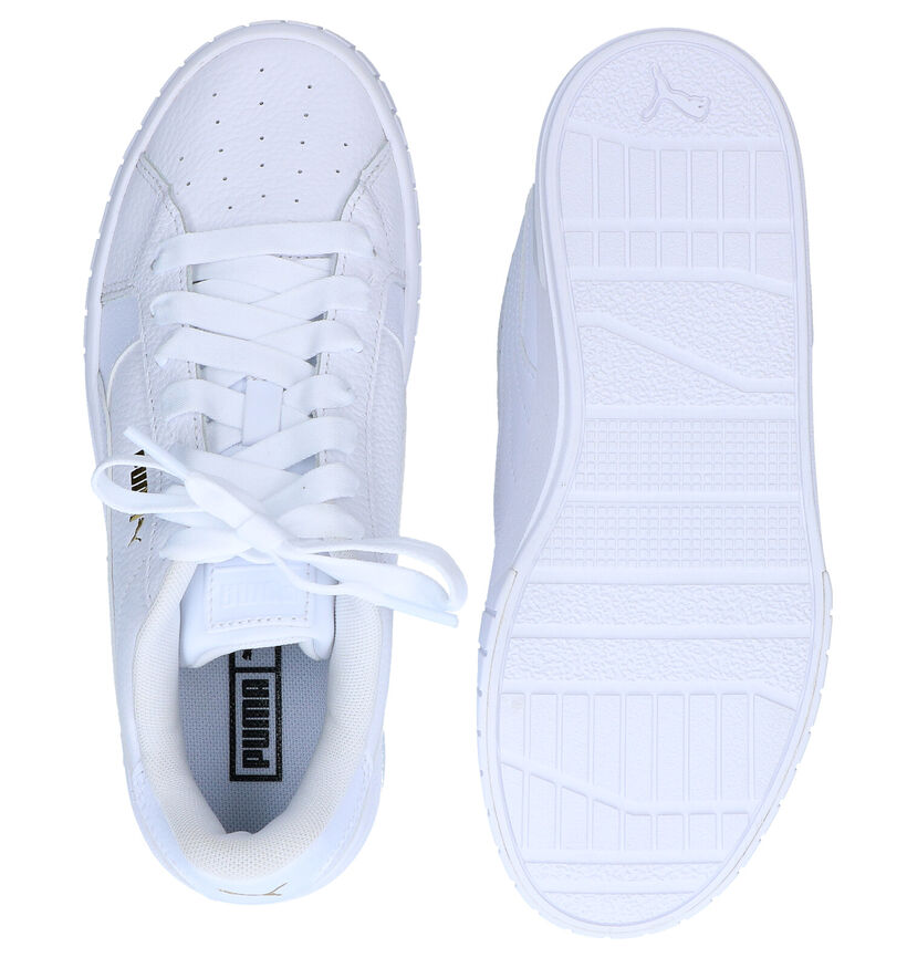 Puma Cali Star Baskets en Blanc pour femmes (293520) - pour semelles orthopédiques