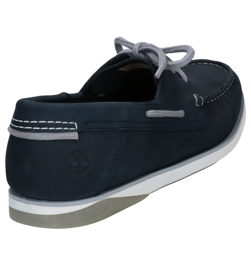 Timberland Atlantis Chaussures bateau en Bleu en nubuck (285924)