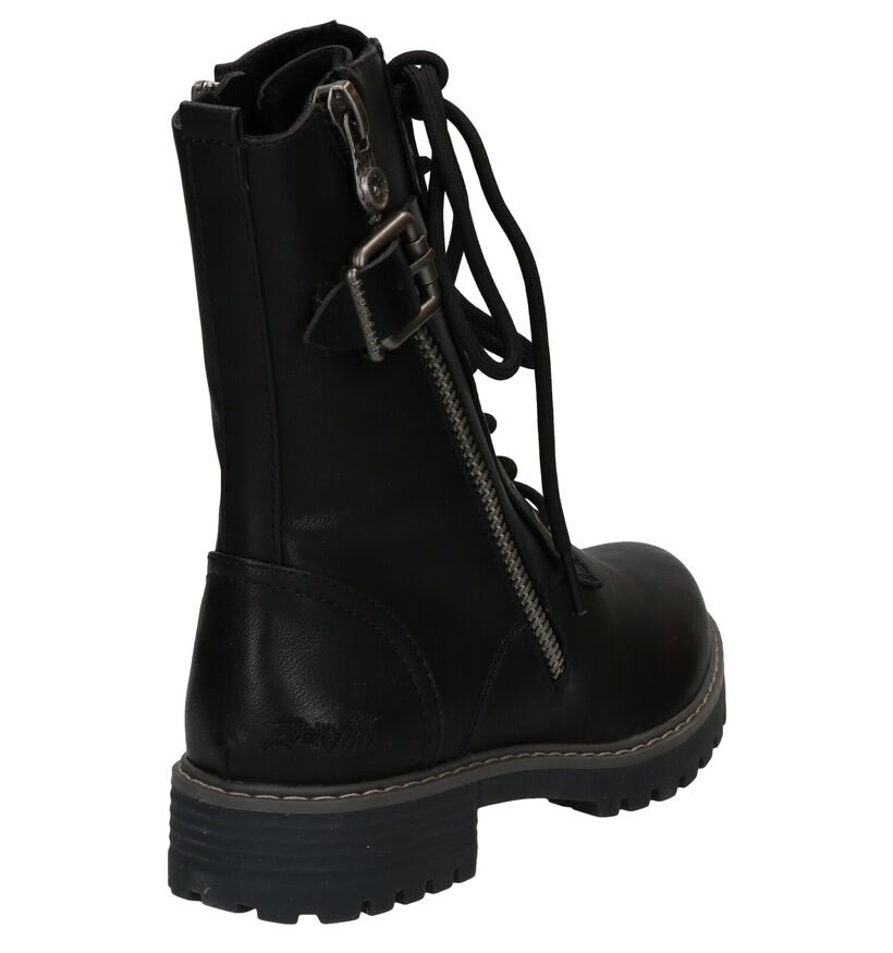 Blowfish Malibu Zwarte Vegan Boots in kunstleer (279215)