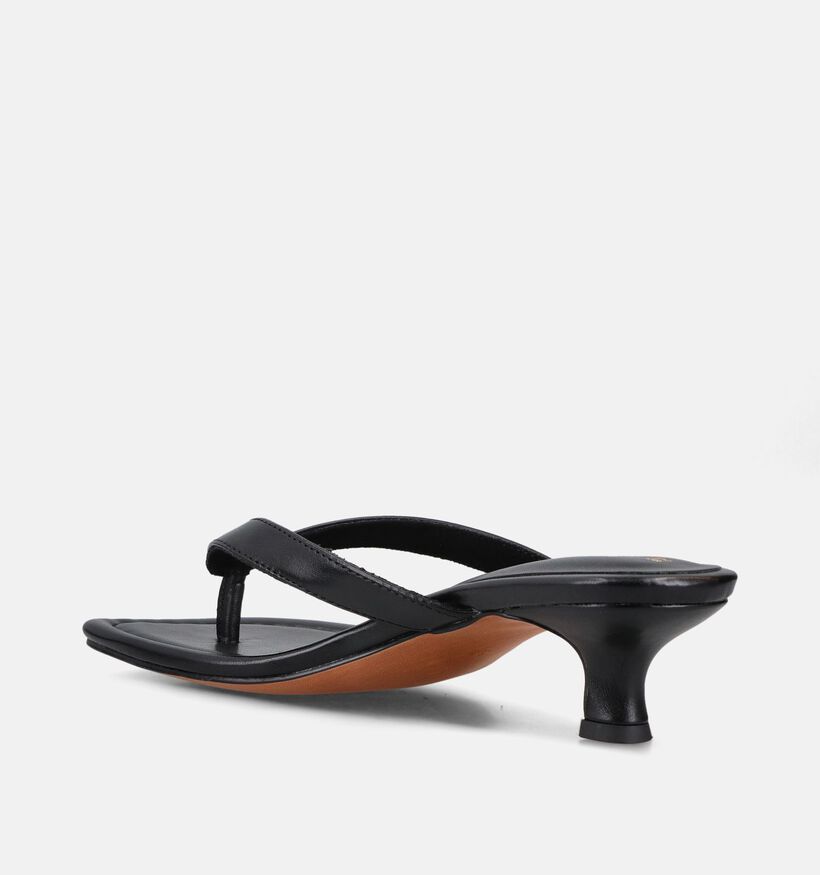 Marco Tozzi Zwarte Slipper met Hak voor dames (373355)