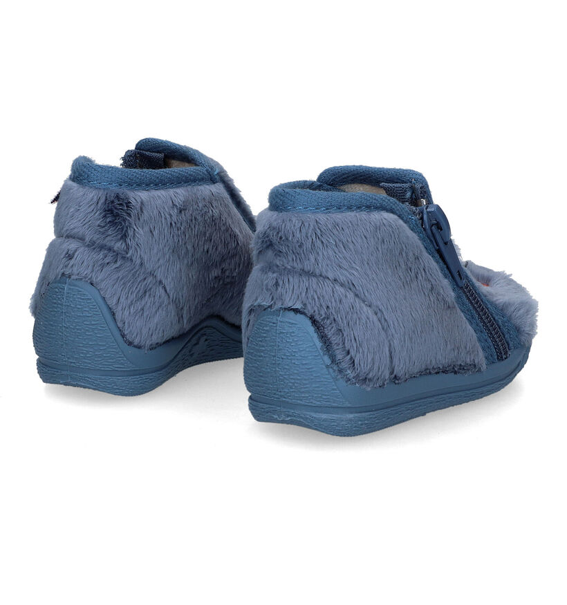 Bellamy Manuel Pantoufles en Bleu pour gar&ccedil;ons (316982)