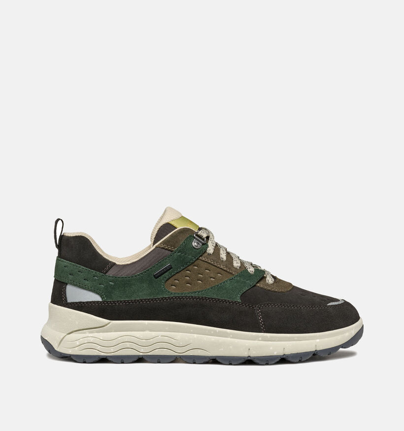 Geox Spherica Bruine Veterschoenen voor heren (344348) - geschikt voor steunzolen
