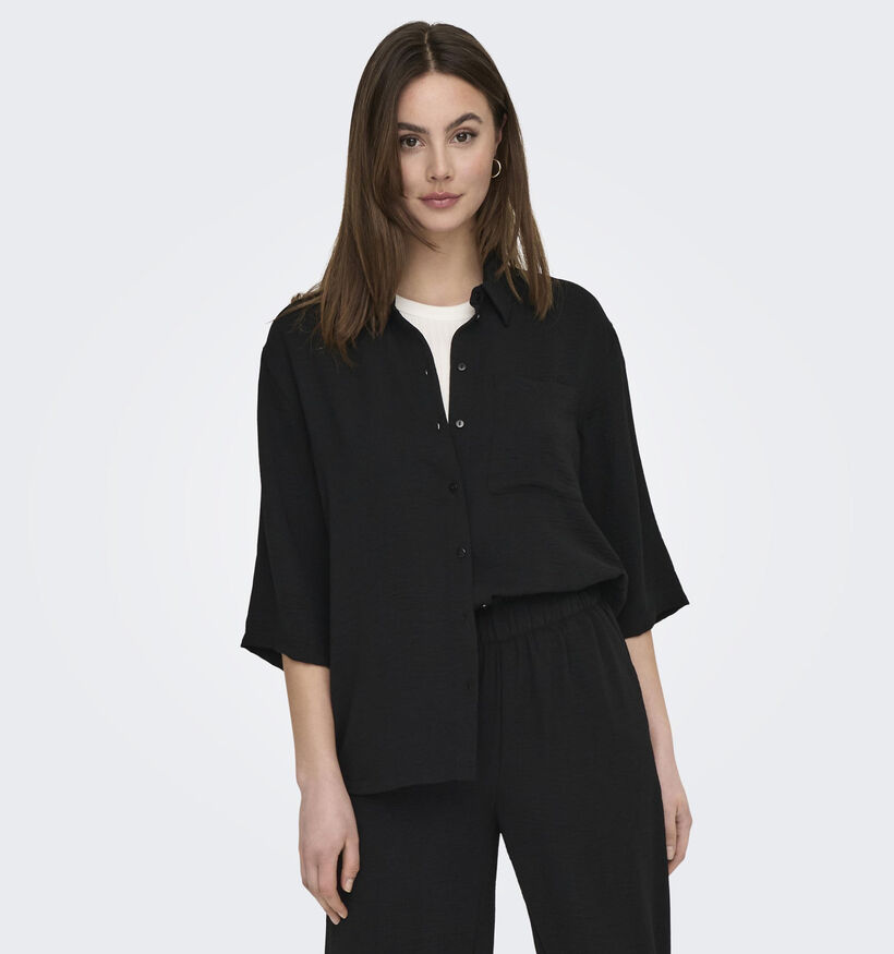 JDY Divya Life Zwart hemd voor dames (351351)