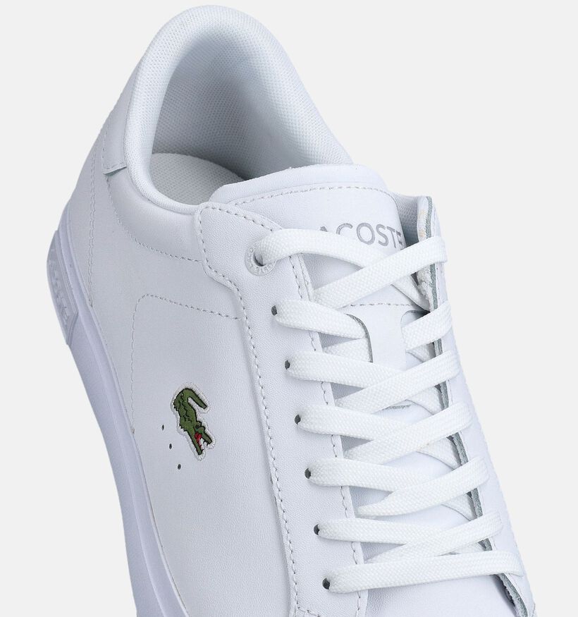 Lacoste Powercourt Witte Sneakers voor heren (369360)