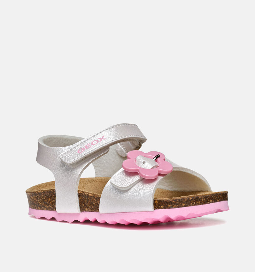 Geox Chalki Witte Babysandaaltjes voor meisjes (356399)