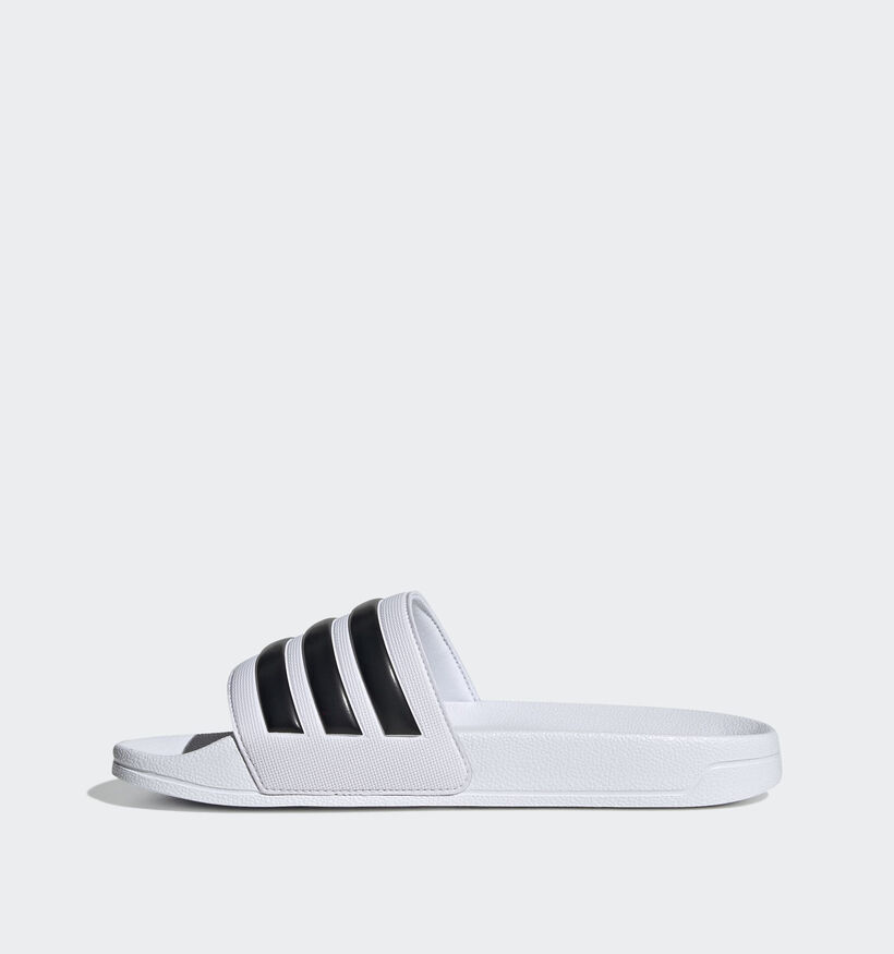 adidas Adilette Shower Claquettes en Blanc pour hommes (366998)