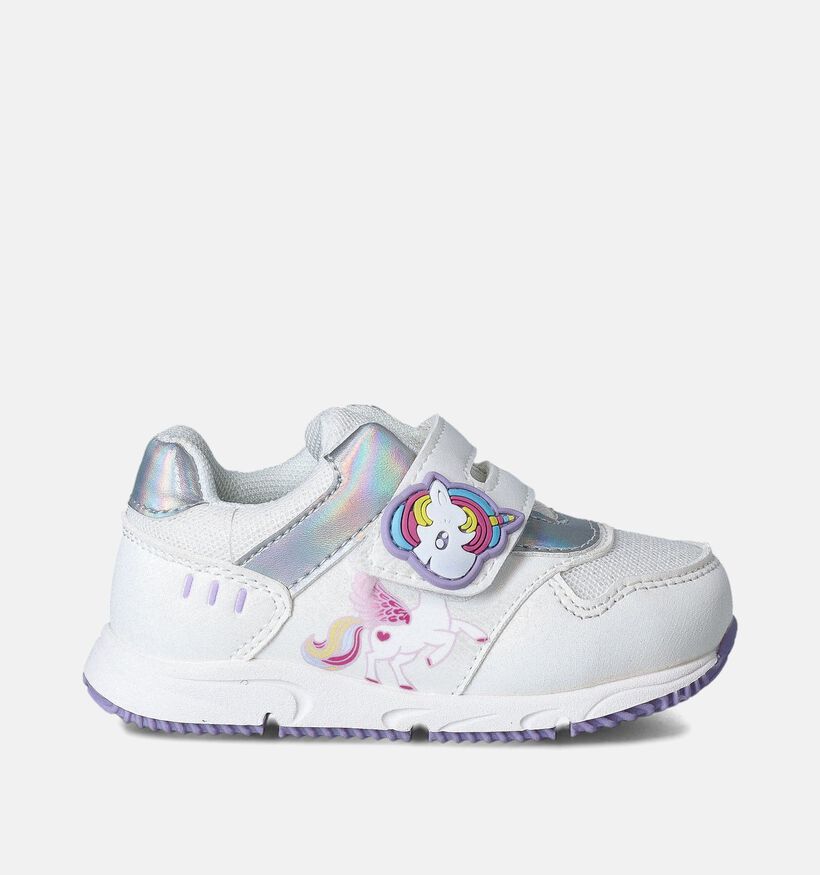 Milo & Mila Witte Babysneakers unicorn voor meisjes (354168)
