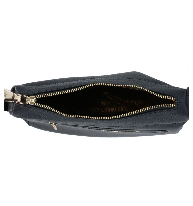 Crinkles Zwarte Crossbody Tas voor dames (324988)