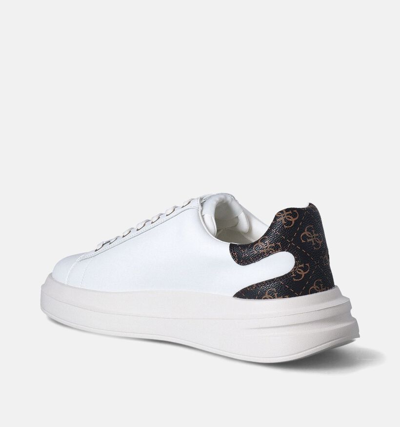 Guess Elba Witte Sneakers voor heren (359547) - geschikt voor steunzolen