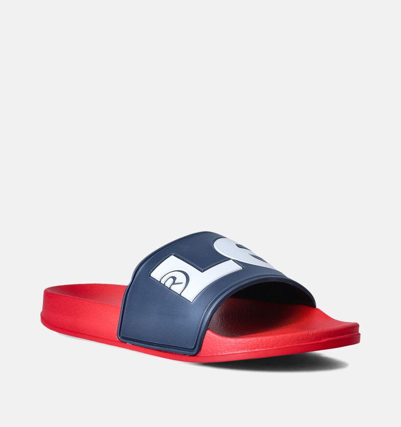 Levi's June Badslippers Rood-Blauw voor jongens (355559)