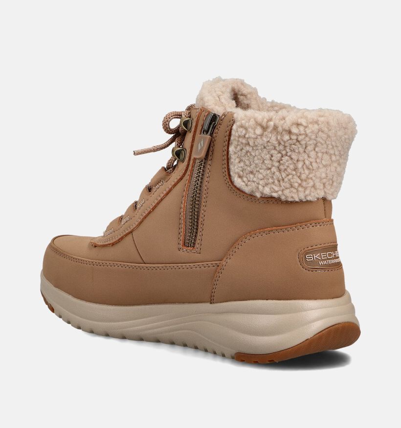 Skechers On-The-Go Stellar Alpine Adventure Cognac Wandelschoenen voor dames (362110)