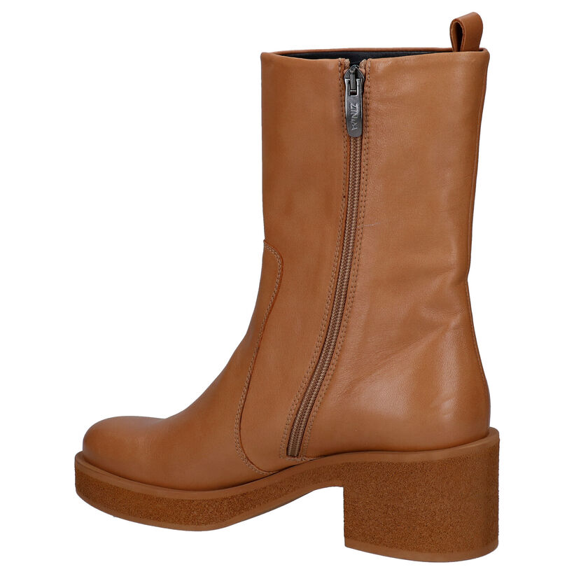 Zinda Bottes courtes en Camel pour femmes (298905)