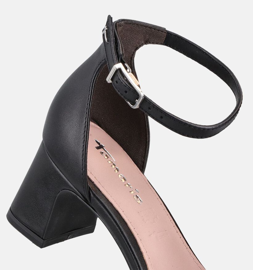 Tamaris Sandales &agrave; talons en Noir pour femmes (371760)