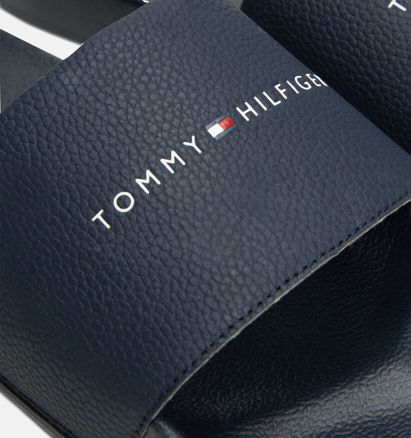 Tommy Hilfiger NYC Pool Slide Claquettes en Bleu pour hommes (352835)