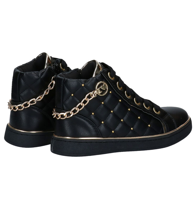 Asso Chaussures hautes en Noir en simili cuir (278456)