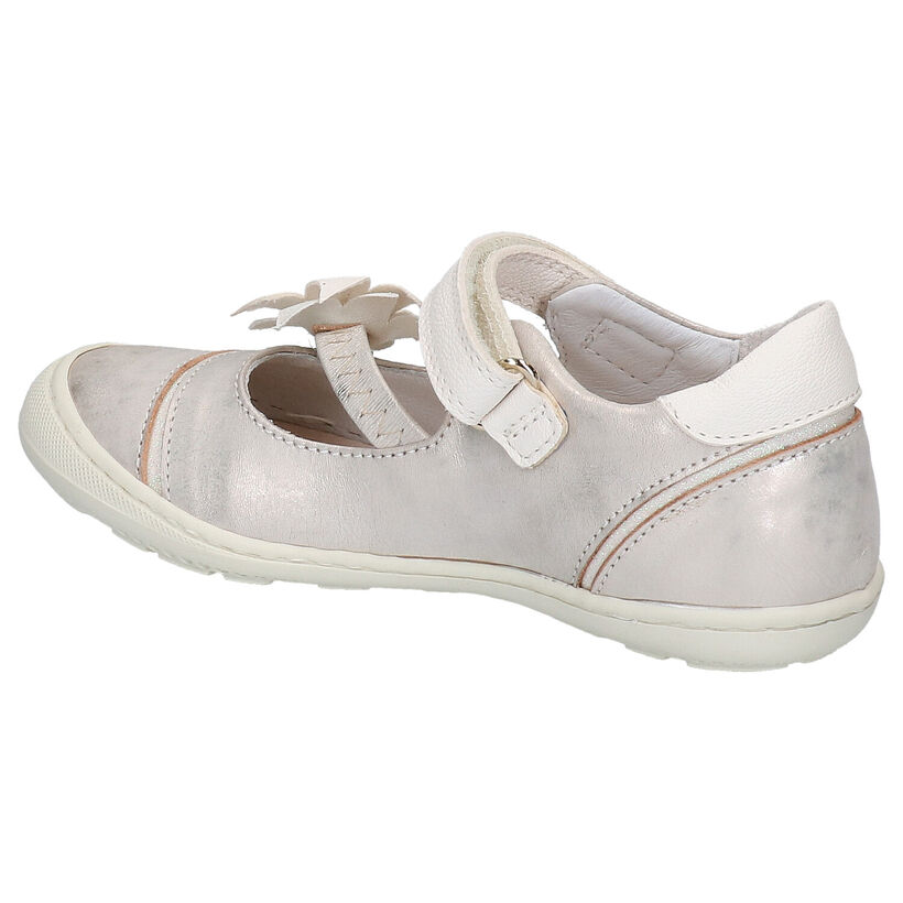 STONES and BONES Ballerines en Argent en cuir (267261)