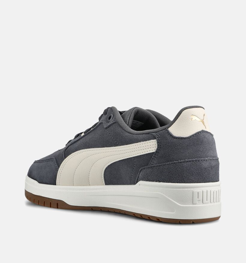 Puma Shuffle Downtown Donkergrijze Sneakers voor heren (375516) - geschikt voor steunzolen