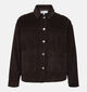 Vero Moda Curve Jamie Corduroy Manteau court en Marron pour femmes (378120)