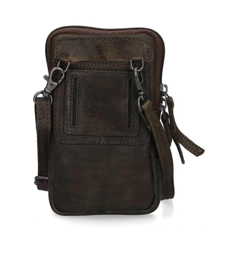 Hide & Stitches Okergeel Telefoontasje voor dames (333149)