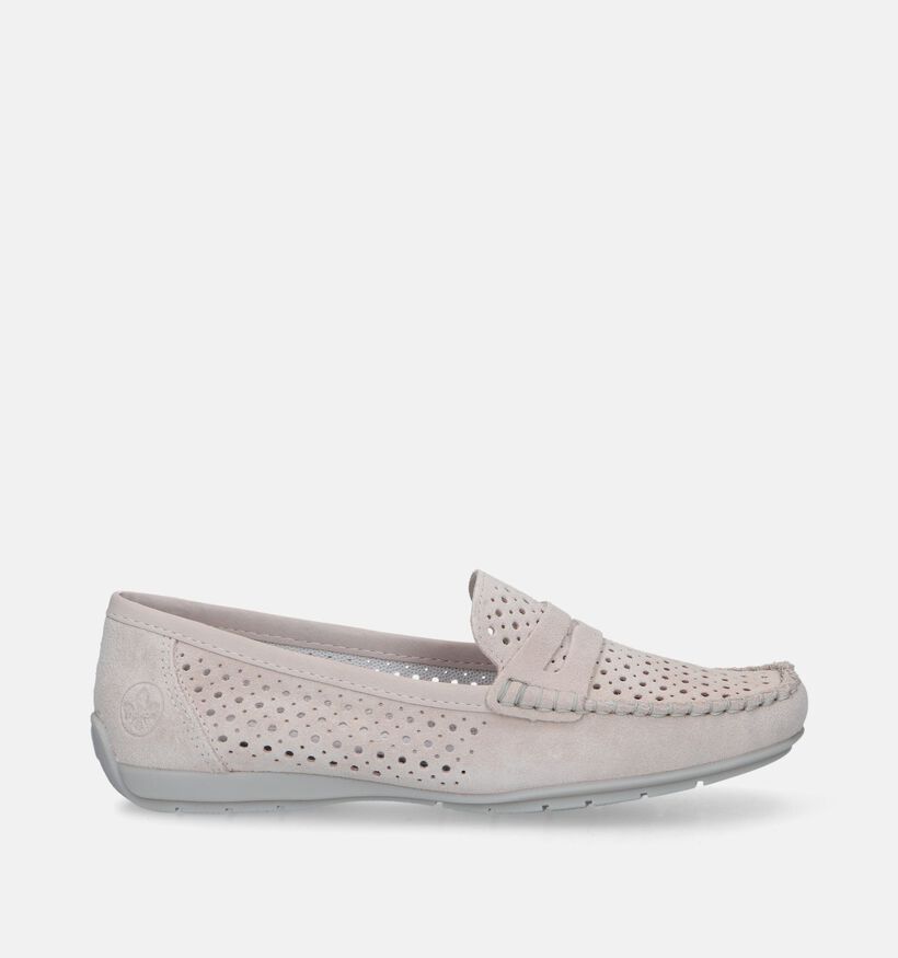 Rieker Mocassins en Rose pour femmes (339109)