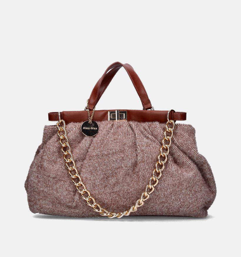 Alex Max Bruine Handtas voor dames (358758)
