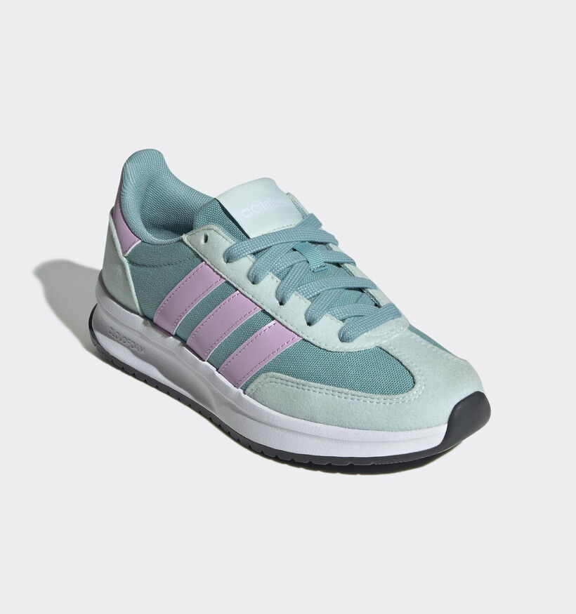 adidas RUN 70s 2.0 Baskets basses en Bleu/Rose pour filles (359675)
