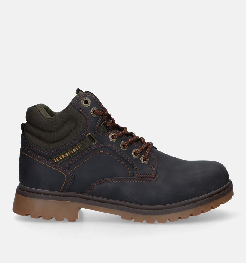 Jeep Indiana Bottines en Brun pour hommes (330962) - pour semelles orthopédiques