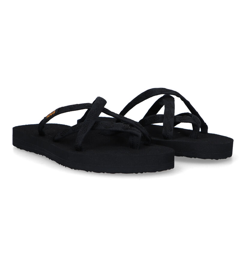 Teva Olowahu Tongs en Noir pour femmes (321766)