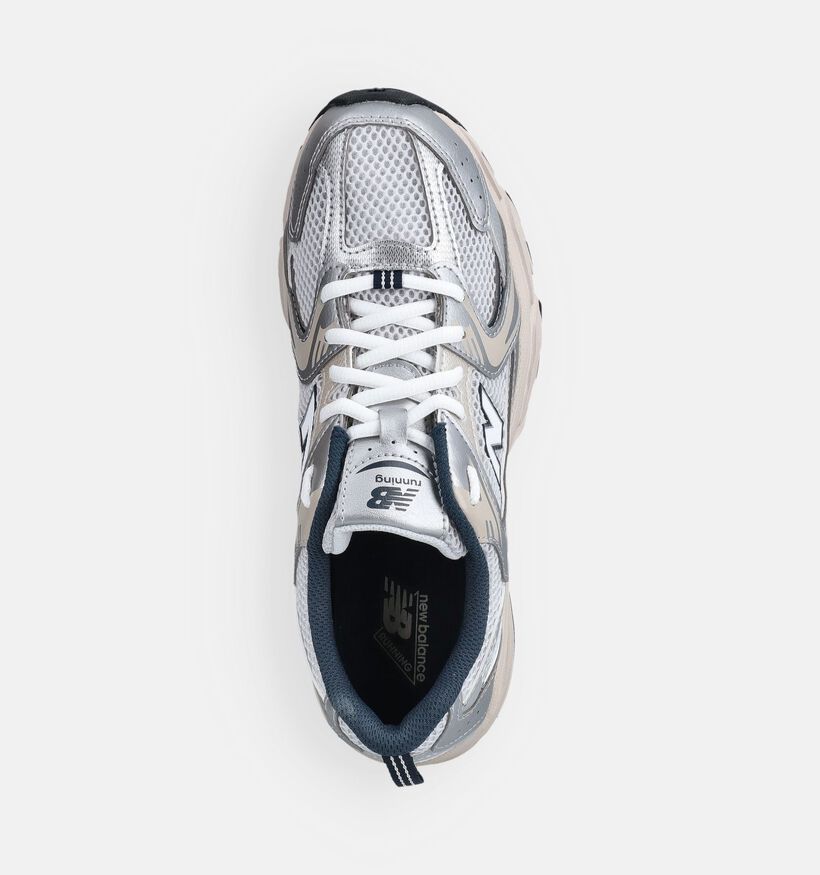 New Balance 530 Zilveren Sneakers voor meisjes (381181) - geschikt voor steunzolen